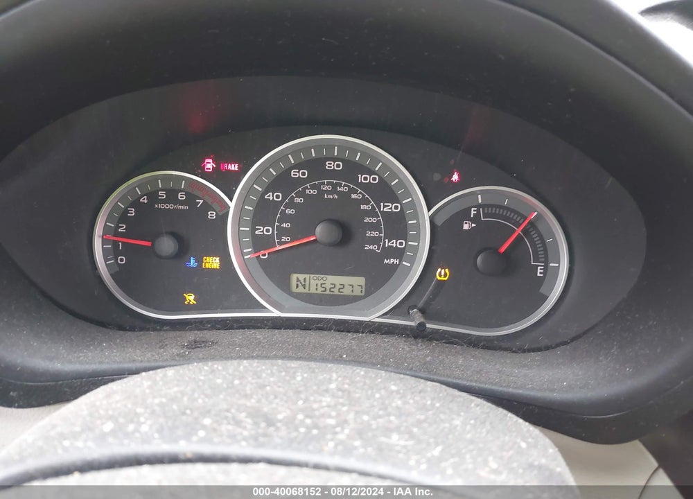 2011 SUBARU IMPREZA OUTBACK SPORT VIN: JF1GH6D68BH808308