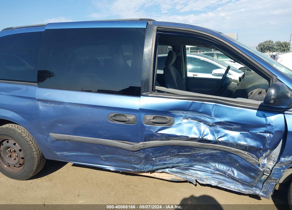 2007 DODGE GRAND CARAVAN SE VIN: 1D4GP24R47B194144