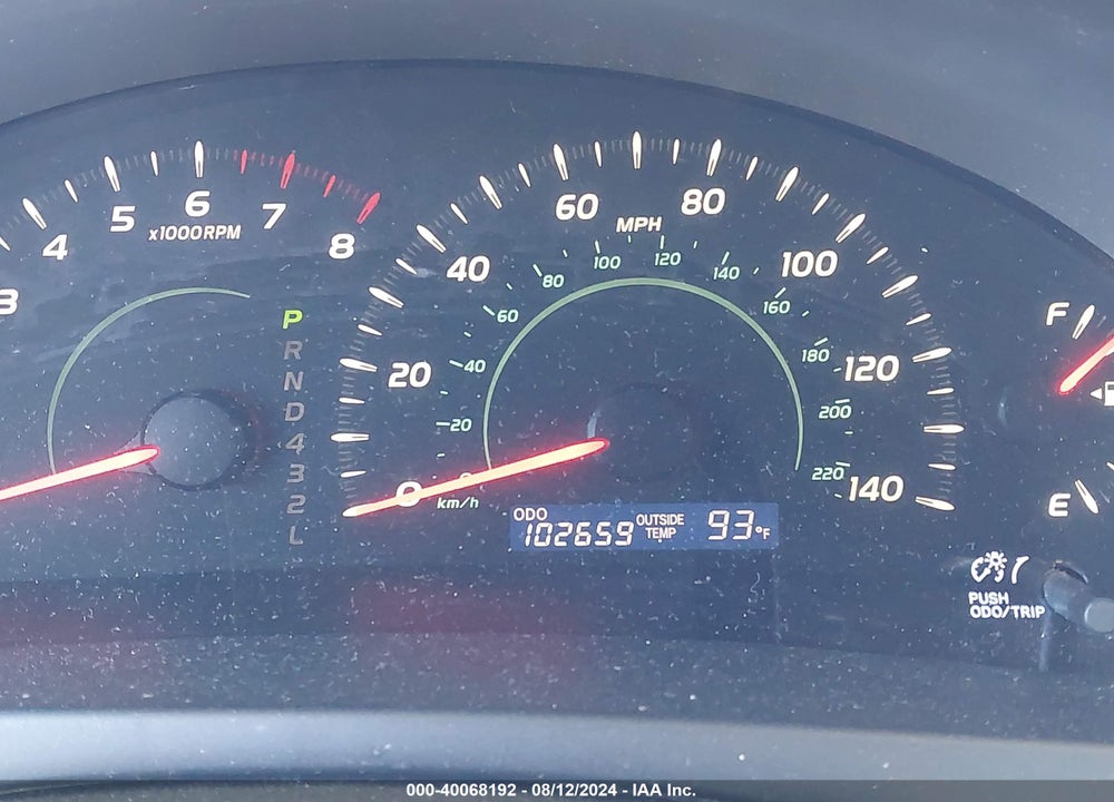 2007 TOYOTA CAMRY LE VIN: 4T1BE46K17U066324