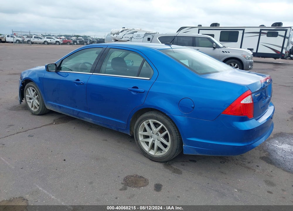 2011 FORD FUSION SE VIN: 3FAHP0HA3BR134991
