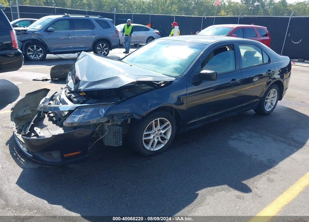 2010 FORD FUSION S VIN: 3FAHP0GA3AR377572