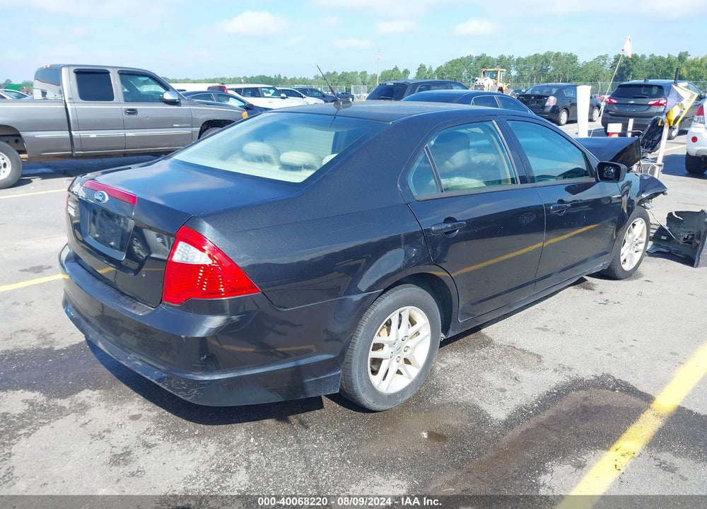 2010 FORD FUSION S VIN: 3FAHP0GA3AR377572
