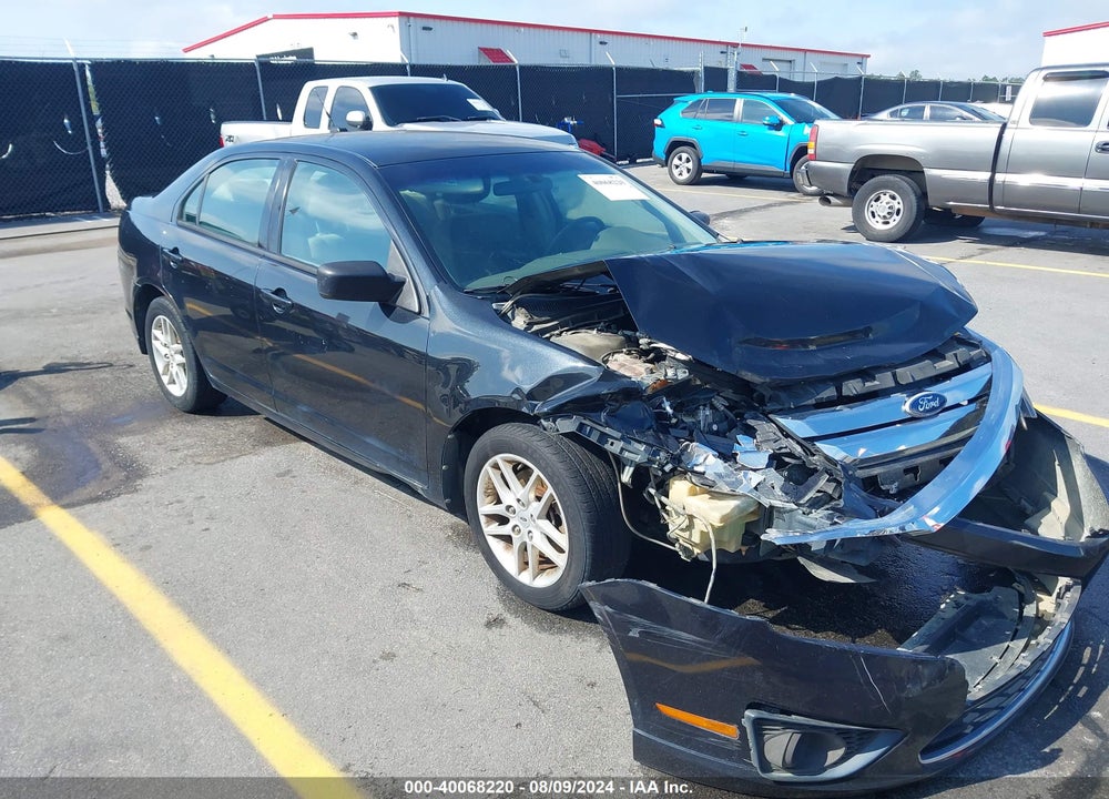 2010 FORD FUSION S VIN: 3FAHP0GA3AR377572