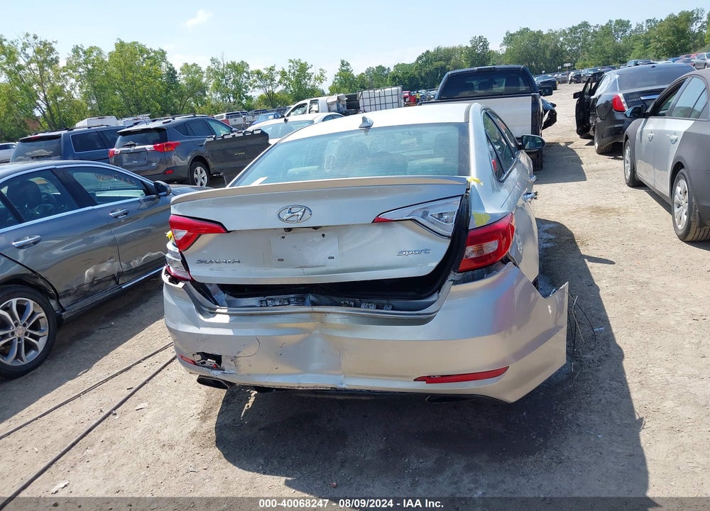 2017 HYUNDAI SONATA SPORT VIN: 5NPE34AF6HH546839