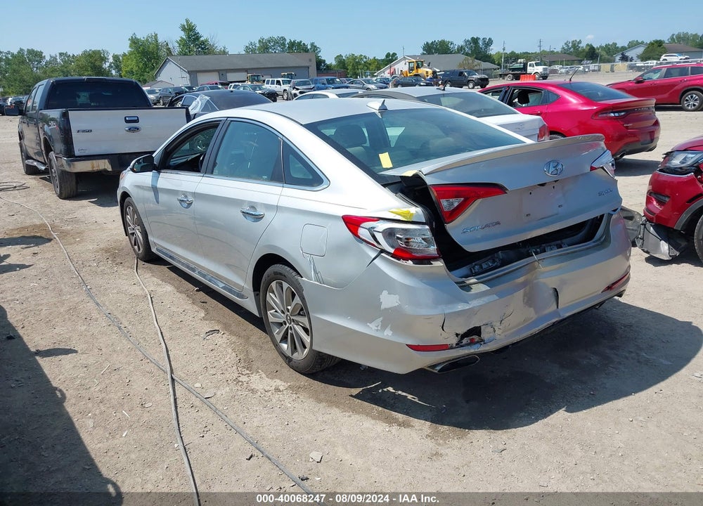 2017 HYUNDAI SONATA SPORT VIN: 5NPE34AF6HH546839