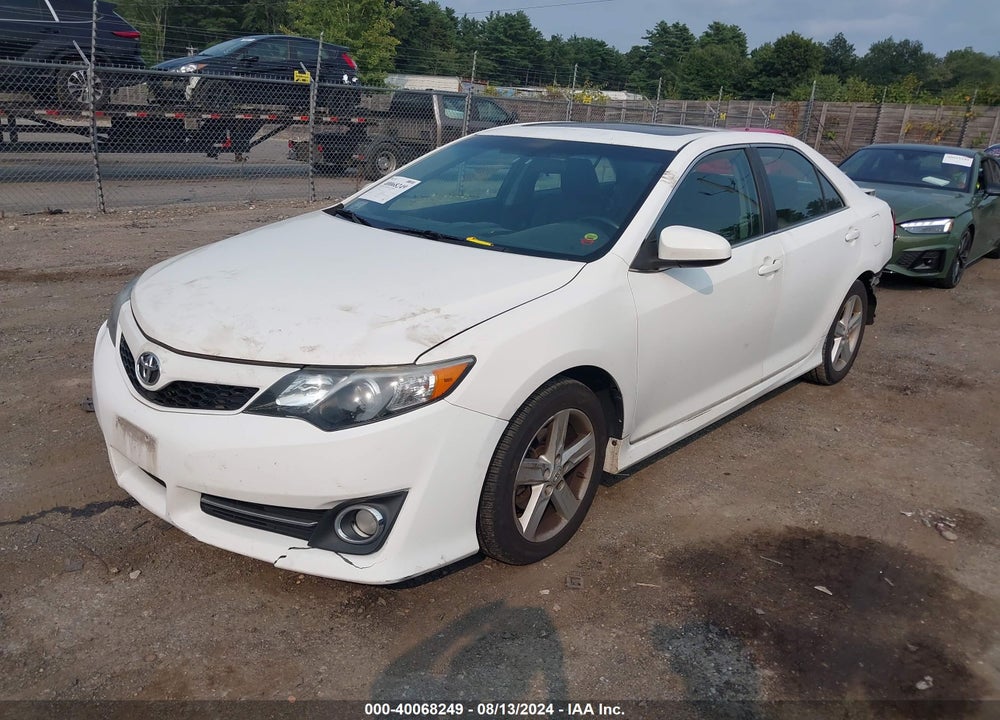 2012 TOYOTA CAMRY SE VIN: 4T1BF1FK4CU589228