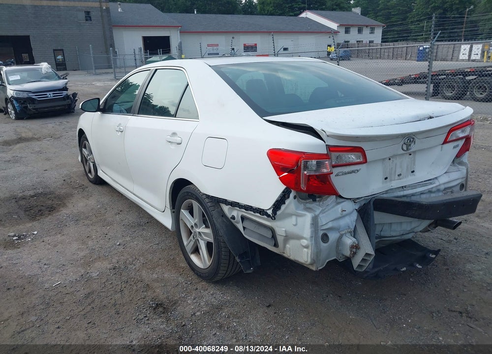 2012 TOYOTA CAMRY SE VIN: 4T1BF1FK4CU589228