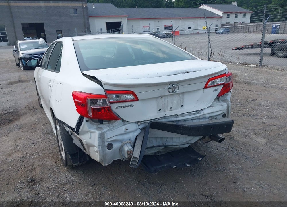 2012 TOYOTA CAMRY SE VIN: 4T1BF1FK4CU589228