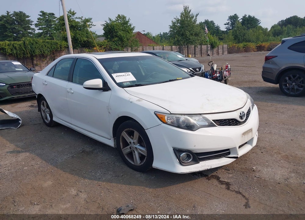 2012 TOYOTA CAMRY SE VIN: 4T1BF1FK4CU589228