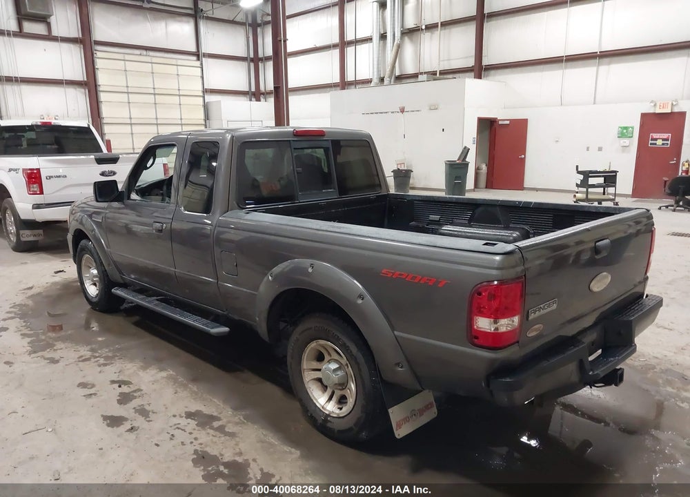 2009 FORD RANGER SPORT VIN: 1FTYR44E09PA62167