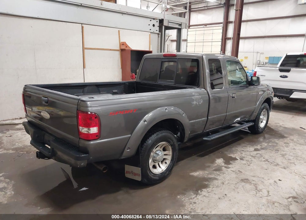 2009 FORD RANGER SPORT VIN: 1FTYR44E09PA62167