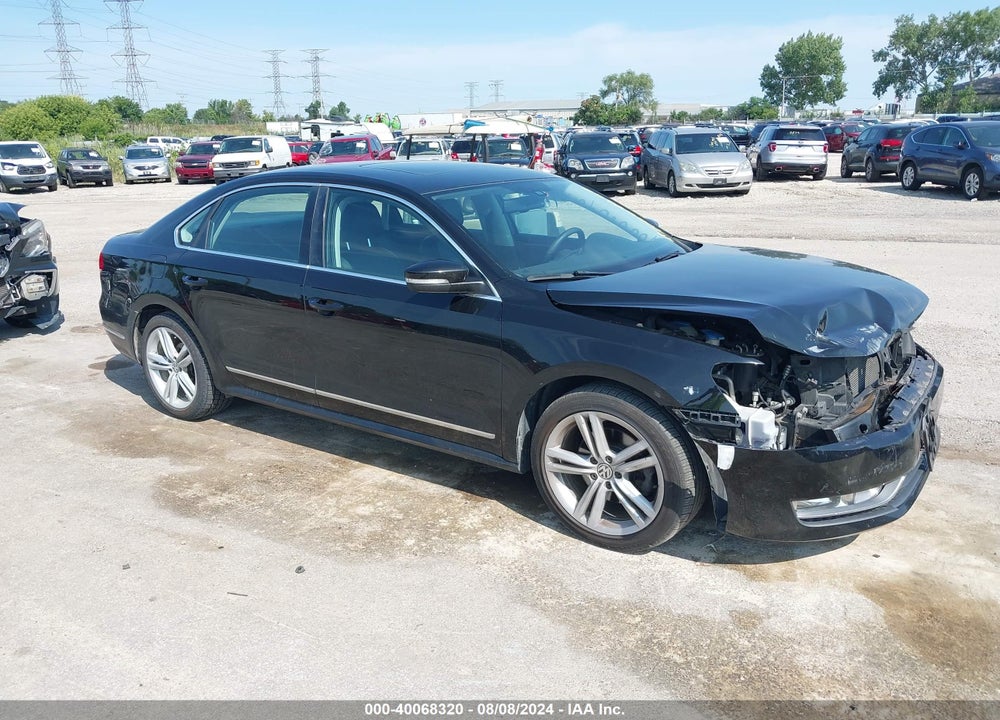 2013 VOLKSWAGEN PASSAT 2.0L TDI SEL PREMIUM VIN: 1VWCN7A39DC138640