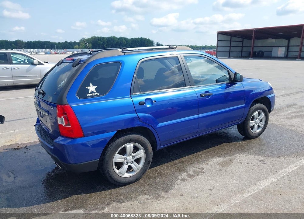 2009 KIA SPORTAGE LX VIN: KNDJF724897591792