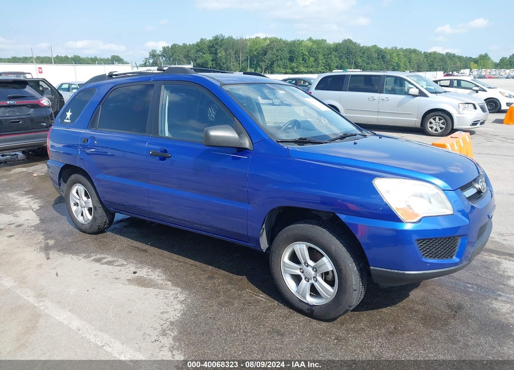 2009 KIA SPORTAGE LX VIN: KNDJF724897591792