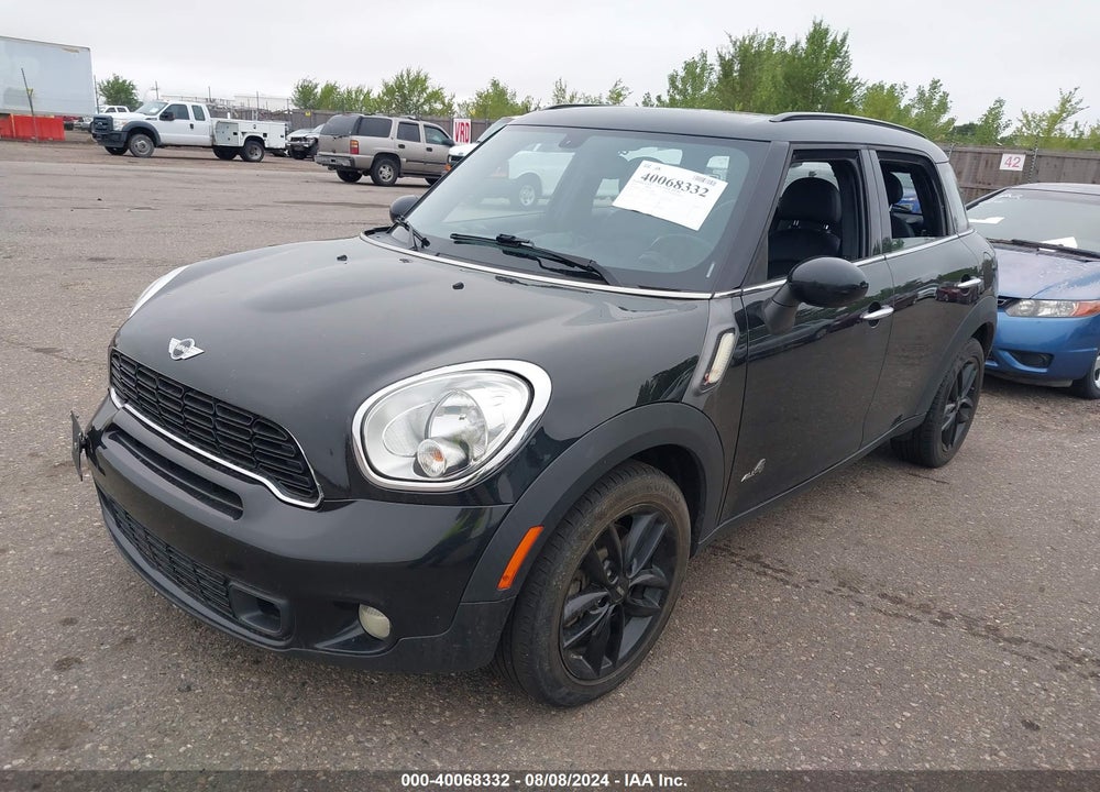2013 MINI COUNTRYMAN COOPER S VIN: WMWZC5C57DWL64466