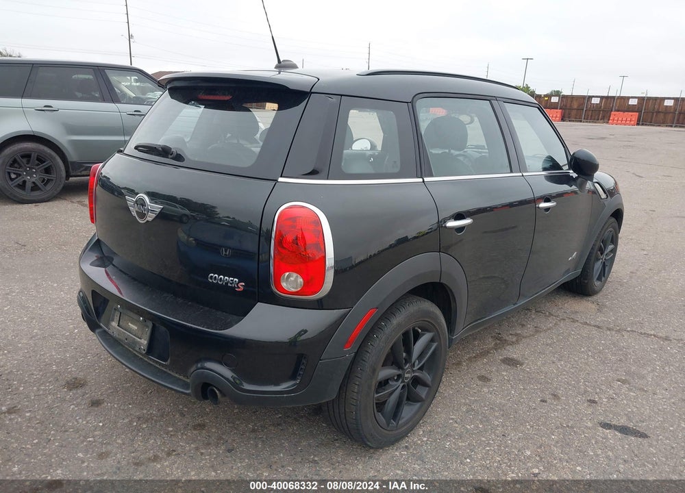 2013 MINI COUNTRYMAN COOPER S VIN: WMWZC5C57DWL64466