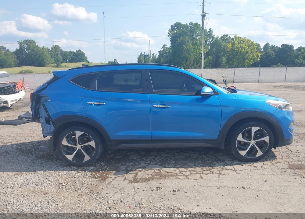 2016 HYUNDAI TUCSON LIMITED VIN: KM8J33A2XGU053218