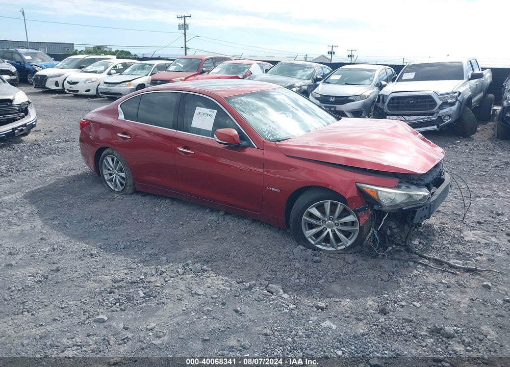 2014 INFINITI Q50 HYBRID PREMIUM VIN: JN1AV7AP2EM691576