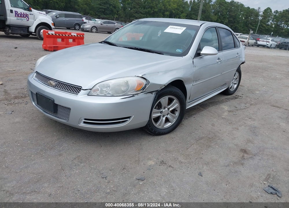 2012 CHEVROLET IMPALA LS VIN: 2G1WF5E31C1281011