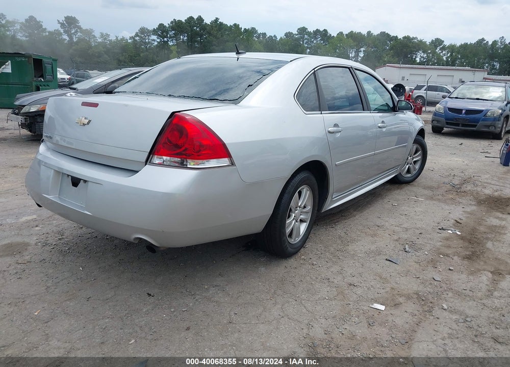 2012 CHEVROLET IMPALA LS VIN: 2G1WF5E31C1281011