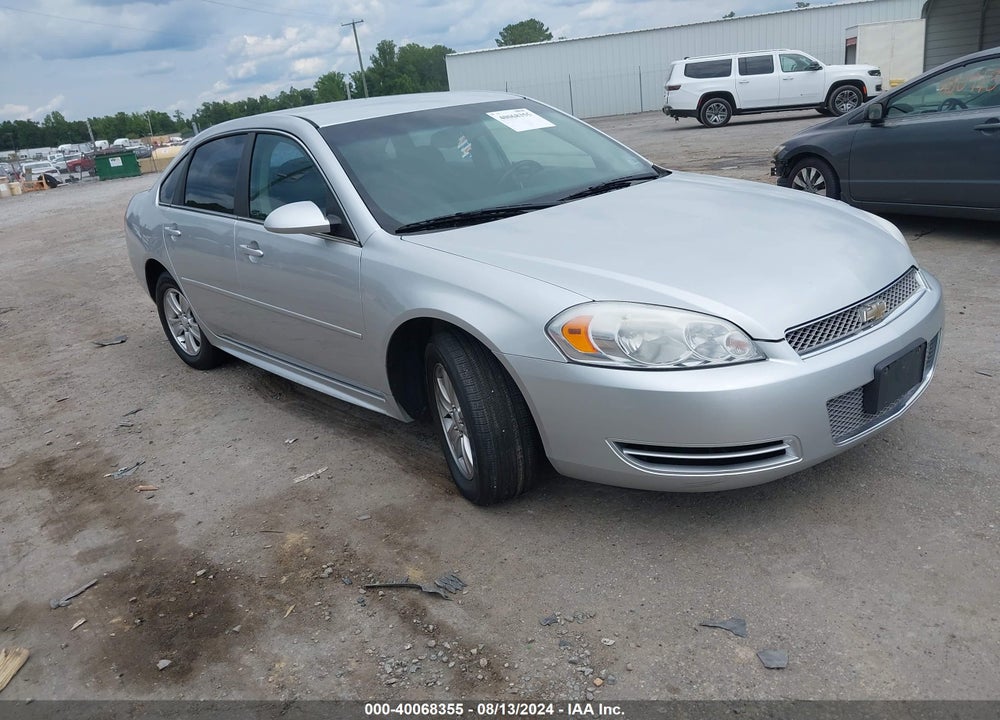 2012 CHEVROLET IMPALA LS VIN: 2G1WF5E31C1281011