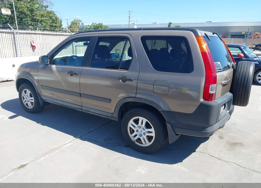 2004 HONDA CR-V EX VIN: SHSRD788X4U231681