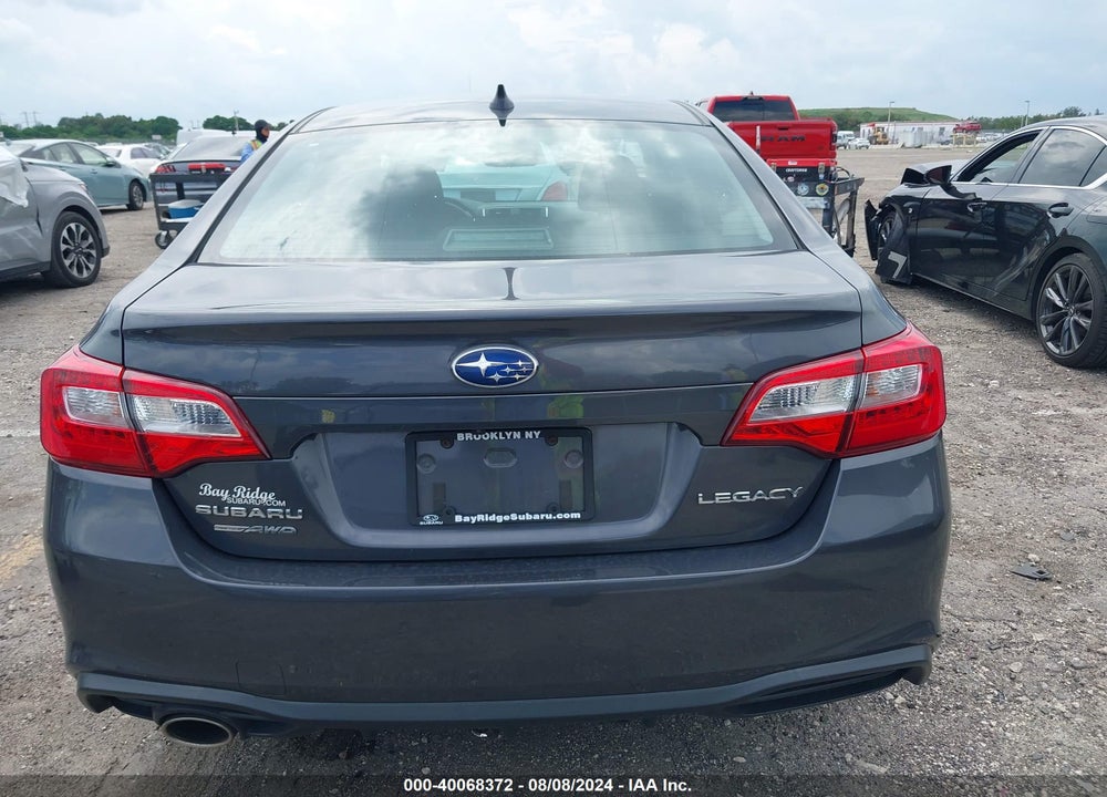 2019 SUBARU LEGACY 2.5I PREMIUM VIN: 4S3BNAF6XK3027879