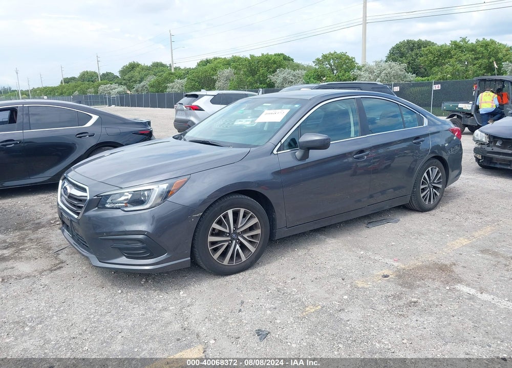 2019 SUBARU LEGACY 2.5I PREMIUM VIN: 4S3BNAF6XK3027879