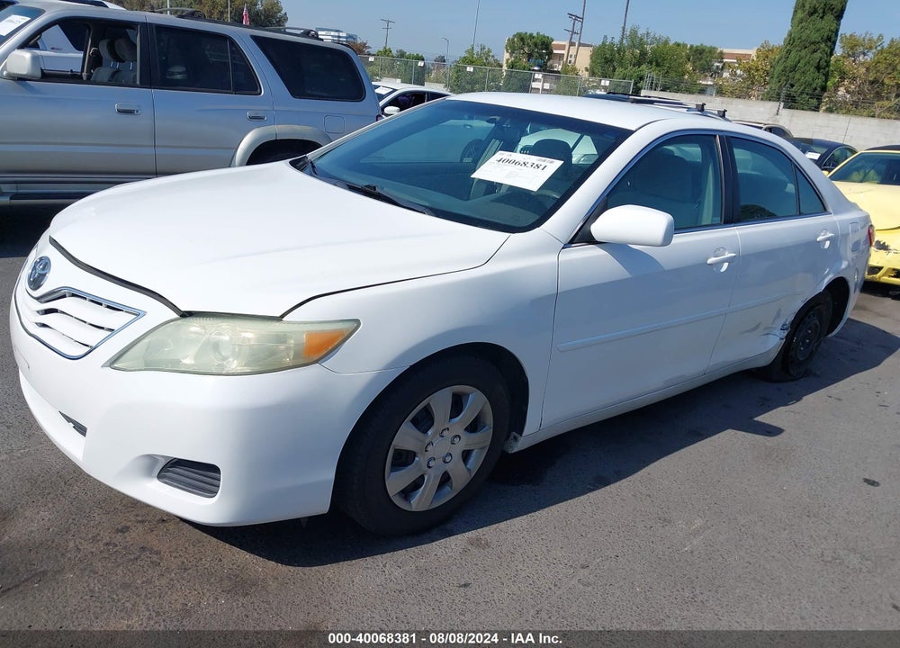 2010 TOYOTA CAMRY LE VIN: 4T1BF3EK7AU560008
