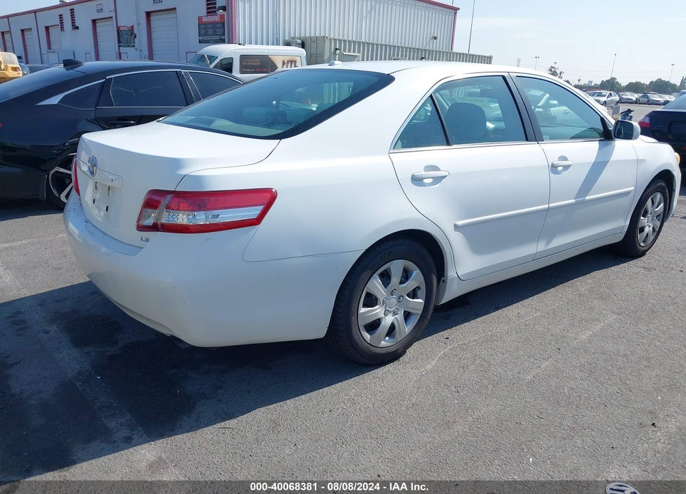 2010 TOYOTA CAMRY LE VIN: 4T1BF3EK7AU560008