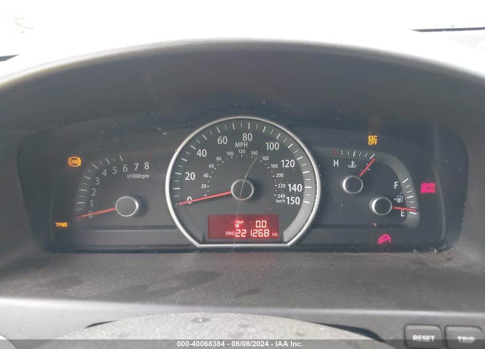 2009 KIA BORREGO EX V8 VIN: KNDJH742795020537