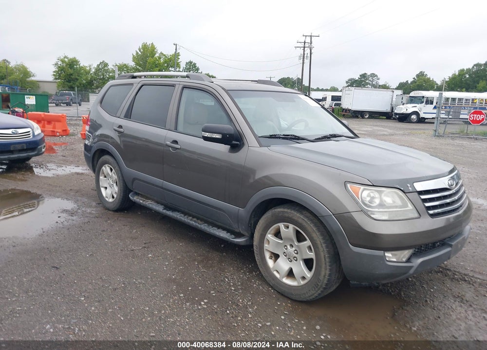 2009 KIA BORREGO EX V8 VIN: KNDJH742795020537
