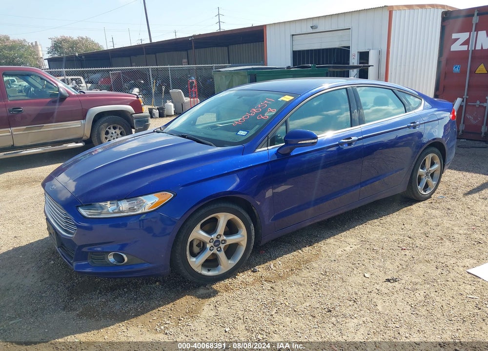 2016 FORD FUSION SE VIN: 3FA6P0H75GR206163
