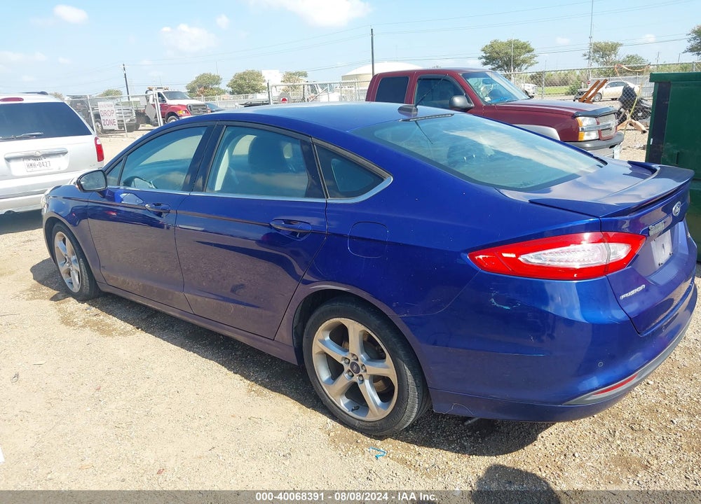 2016 FORD FUSION SE VIN: 3FA6P0H75GR206163