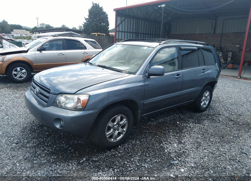 2006 TOYOTA HIGHLANDER V6 VIN: JTEEP21A860162208