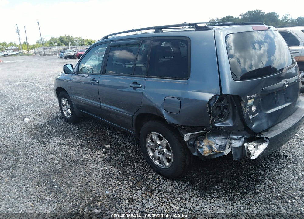 2006 TOYOTA HIGHLANDER V6 VIN: JTEEP21A860162208