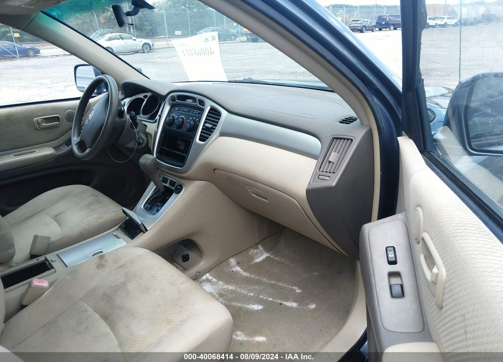 2006 TOYOTA HIGHLANDER V6 VIN: JTEEP21A860162208