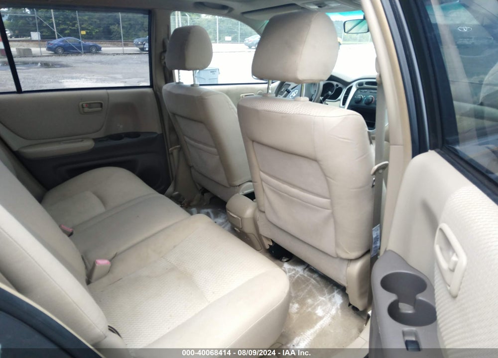 2006 TOYOTA HIGHLANDER V6 VIN: JTEEP21A860162208