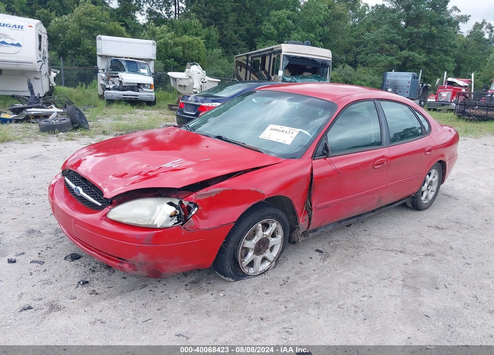 2002 FORD TAURUS SE VIN: 1FAFP53U92A234352