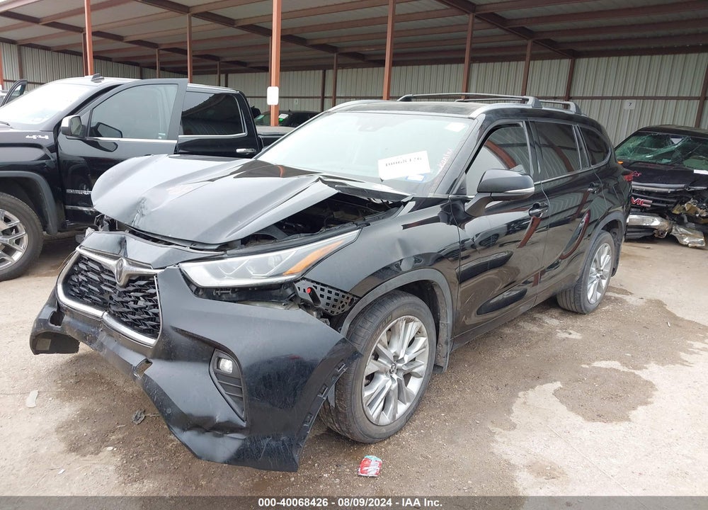 2021 TOYOTA HIGHLANDER LIMITED VIN: 5TDYZRAH0MS065791