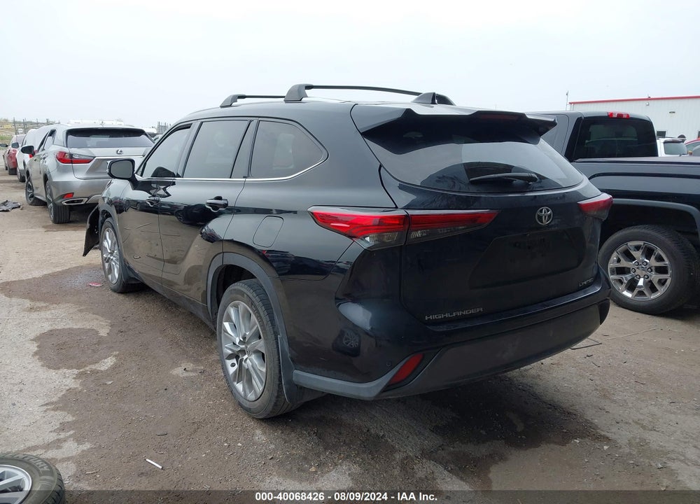 2021 TOYOTA HIGHLANDER LIMITED VIN: 5TDYZRAH0MS065791