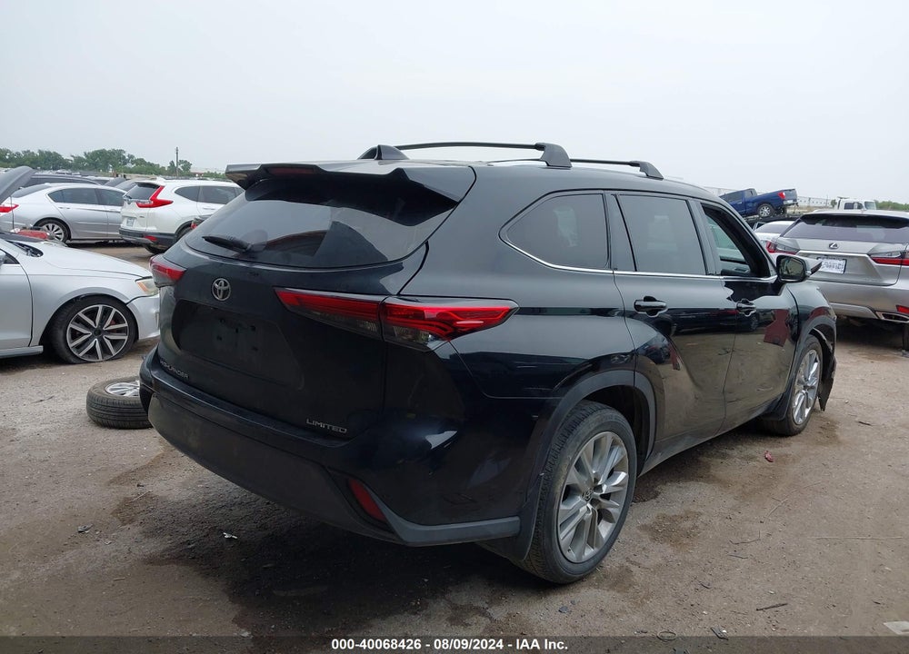 2021 TOYOTA HIGHLANDER LIMITED VIN: 5TDYZRAH0MS065791