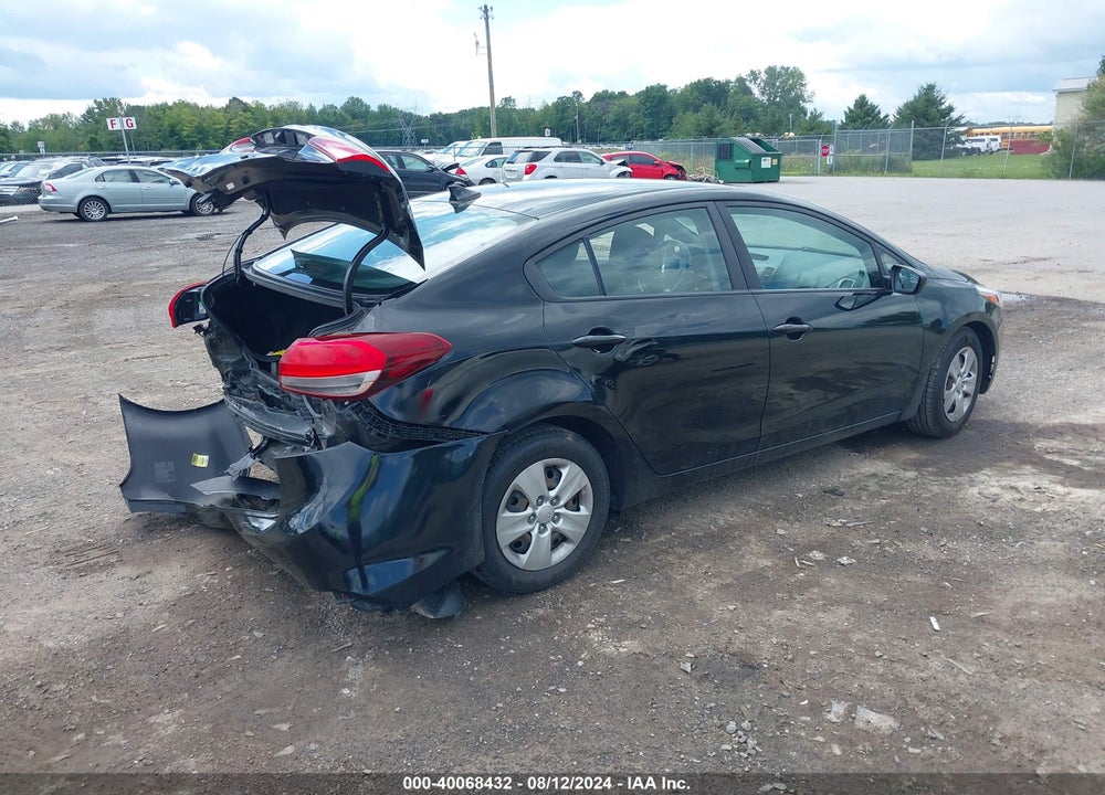 2017 KIA FORTE LX VIN: 3KPFL4A70HE111963