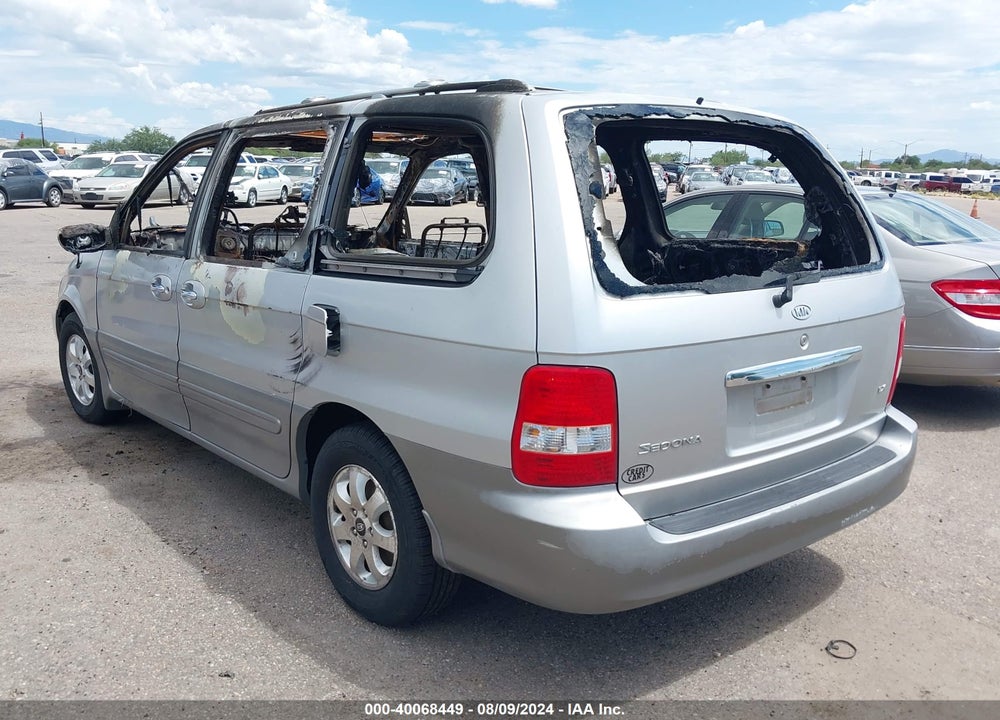2005 KIA SEDONA EX/LX VIN: KNDUP132X56705781
