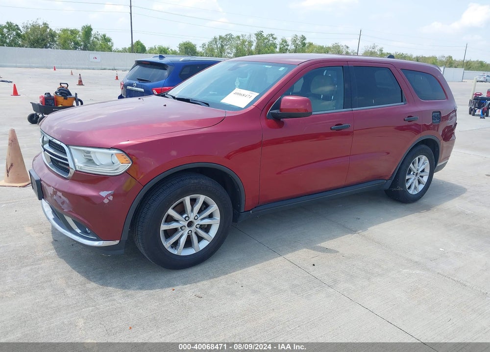 2014 DODGE DURANGO SXT VIN: 1C4RDHAG3EC286633
