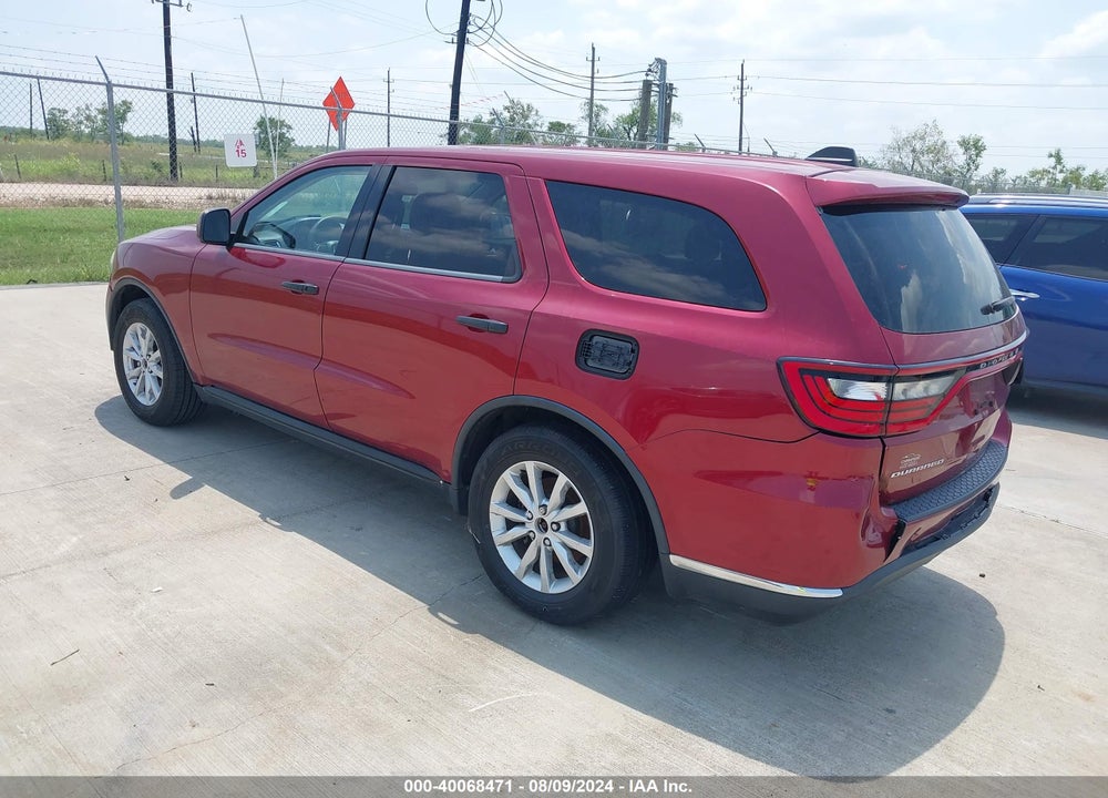 2014 DODGE DURANGO SXT VIN: 1C4RDHAG3EC286633