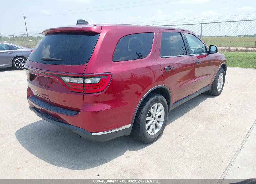 2014 DODGE DURANGO SXT VIN: 1C4RDHAG3EC286633
