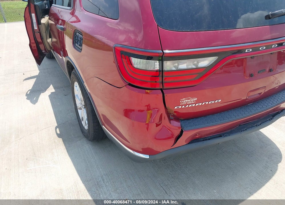 2014 DODGE DURANGO SXT VIN: 1C4RDHAG3EC286633