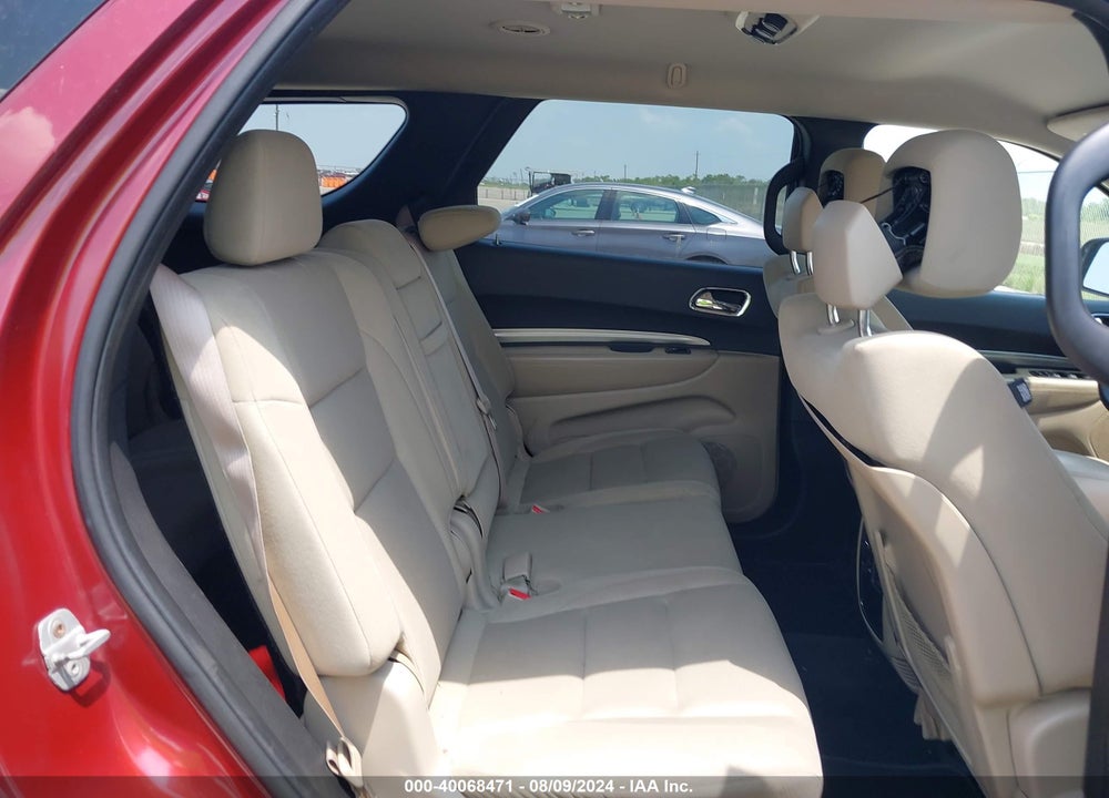 2014 DODGE DURANGO SXT VIN: 1C4RDHAG3EC286633