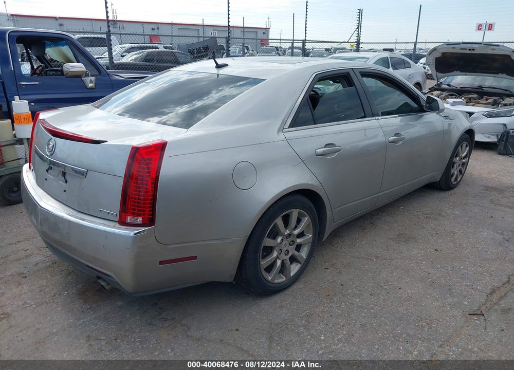 2008 CADILLAC CTS STANDARD VIN: 1G6DV57VX80127760